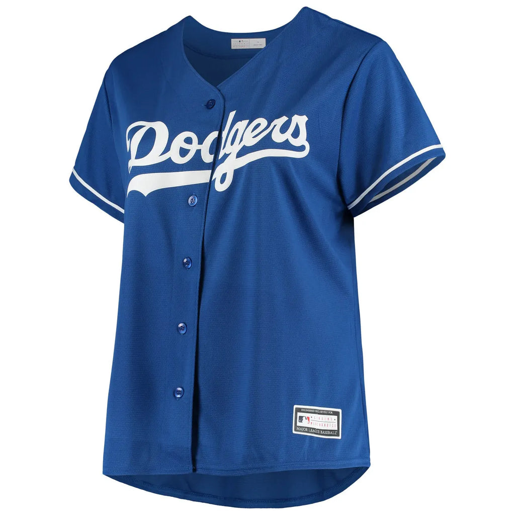 Women's Dodgers Blue Jersey - Hình 3