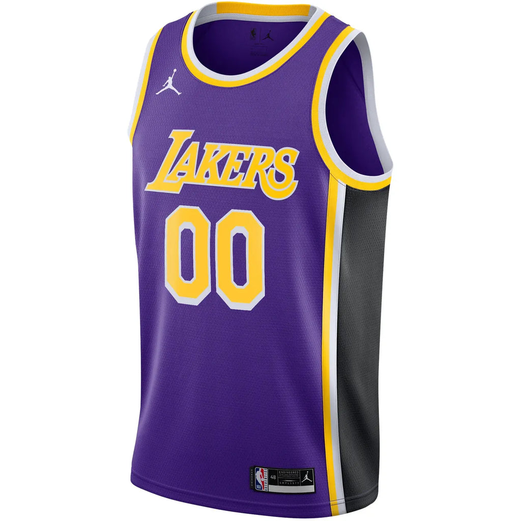 Purple Lakers Jordan Jersey - Hình 3