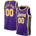 Purple Lakers Jordan Jersey