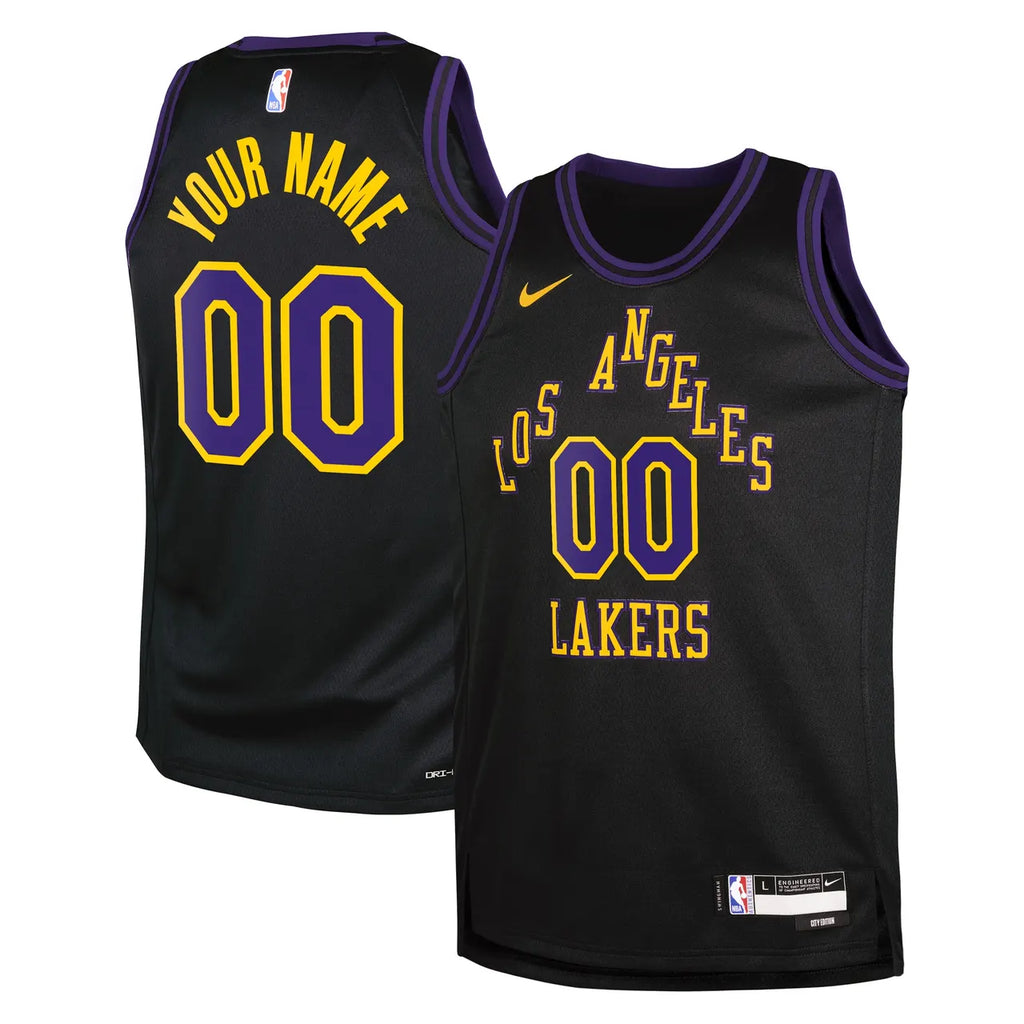 Lakers Black City Jersey