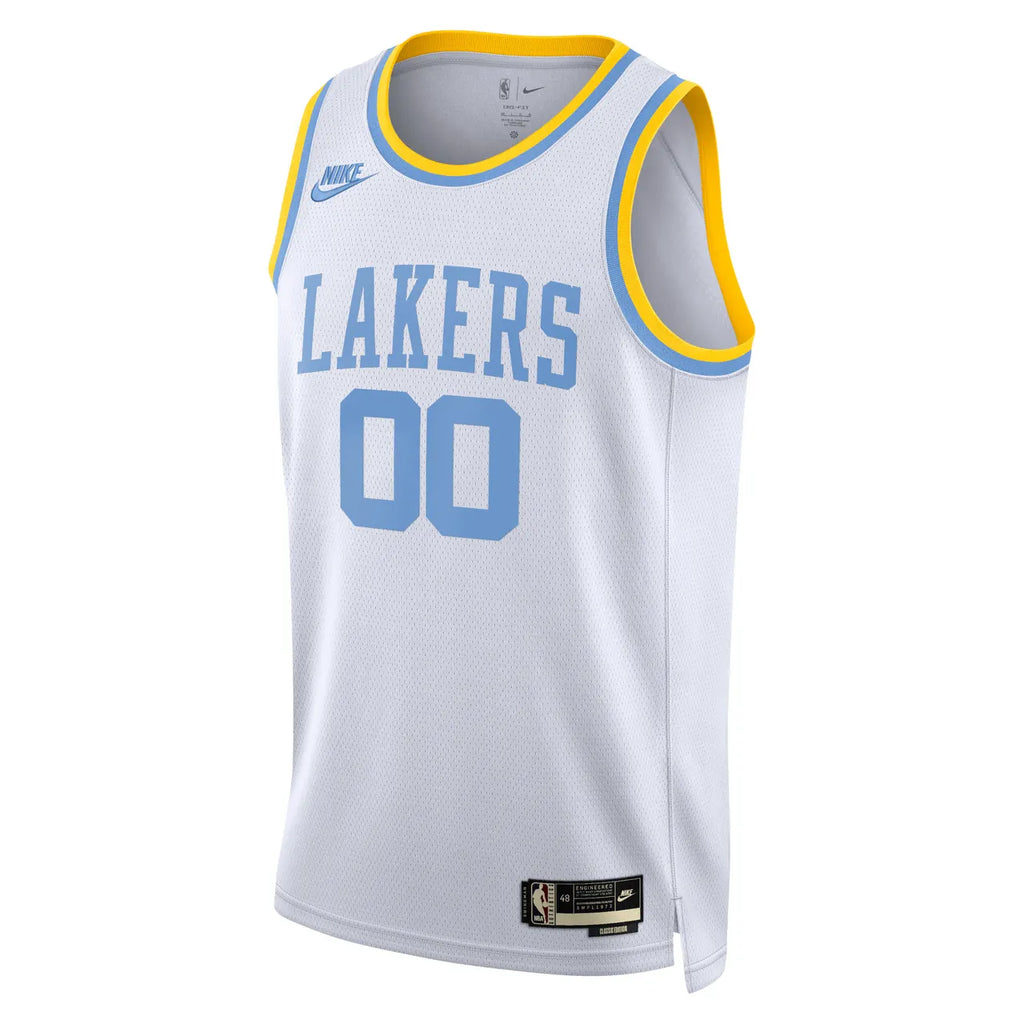 city Nike Lakers White Jersey - Hình 2