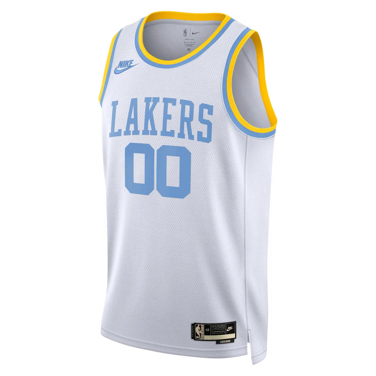 city Nike Lakers White Jersey - Hình 2