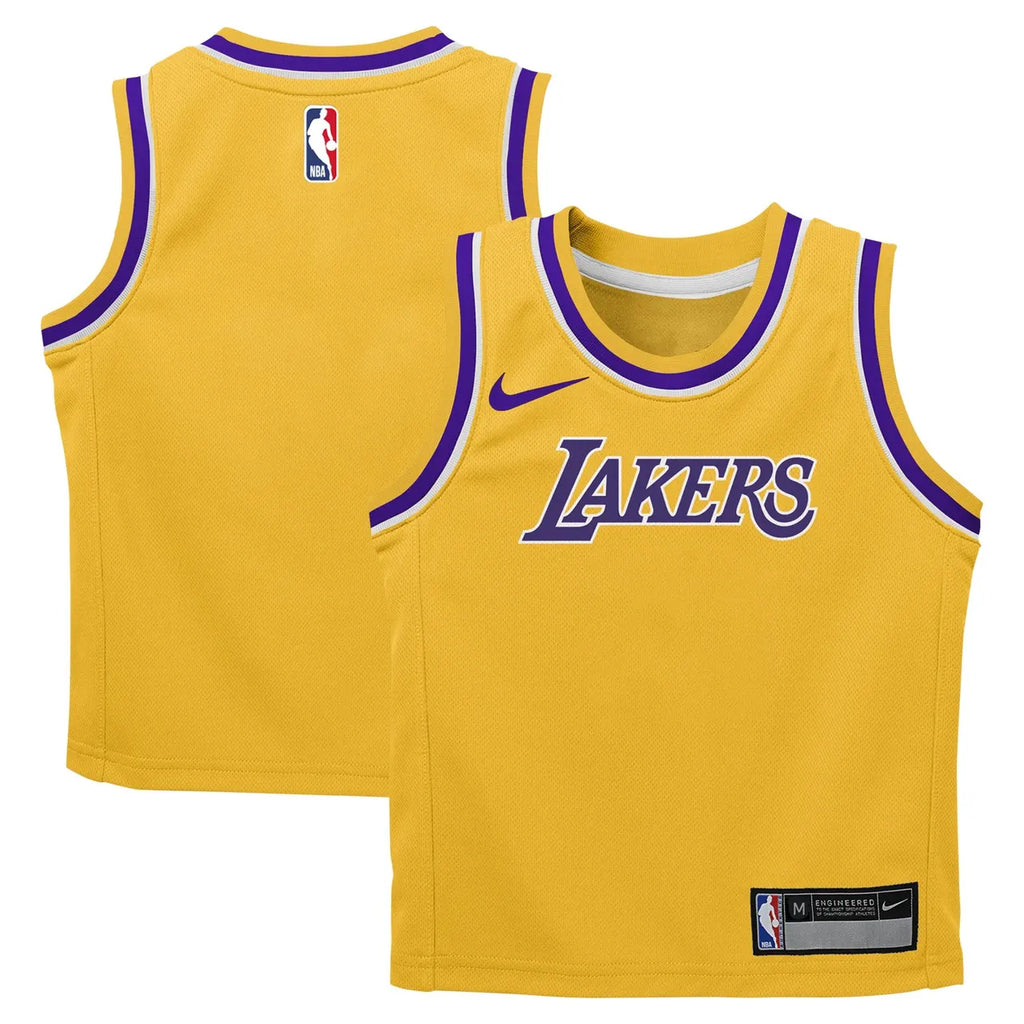 Nike Lakers Gold Replica Jersey