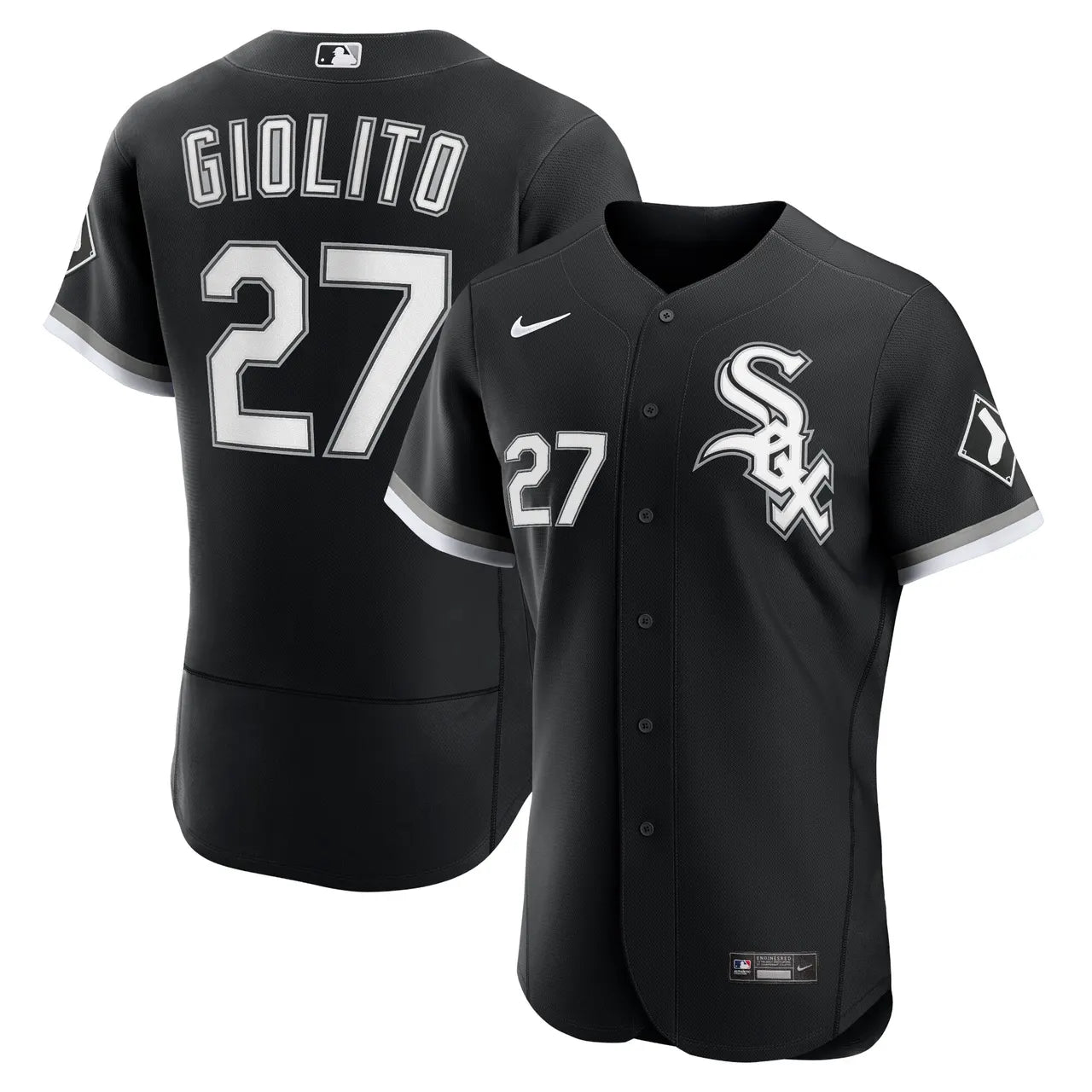 Nike Giolito White Sox Jersey - Hình 2