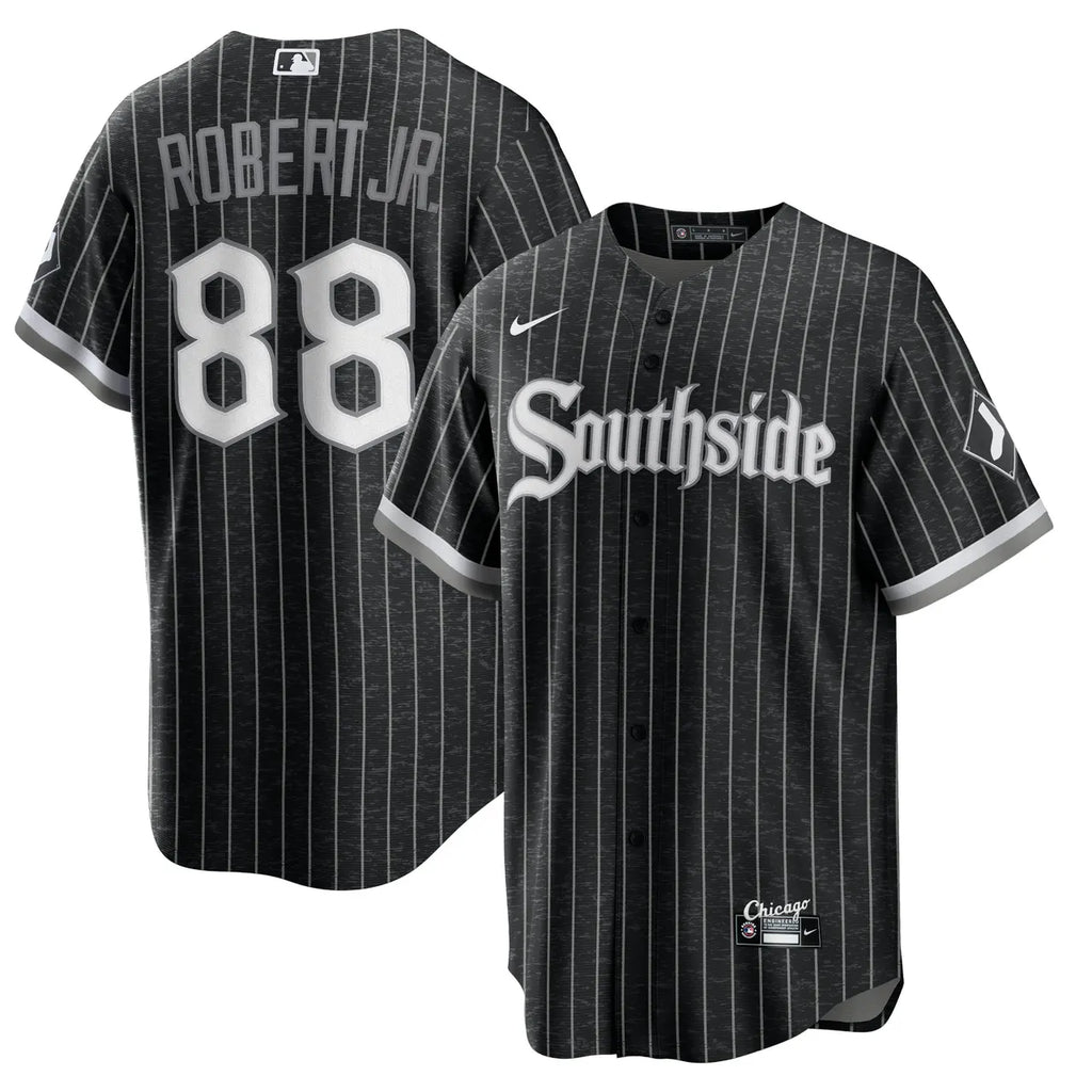 Nike White Sox Robert Jr Jersey - Hình 2