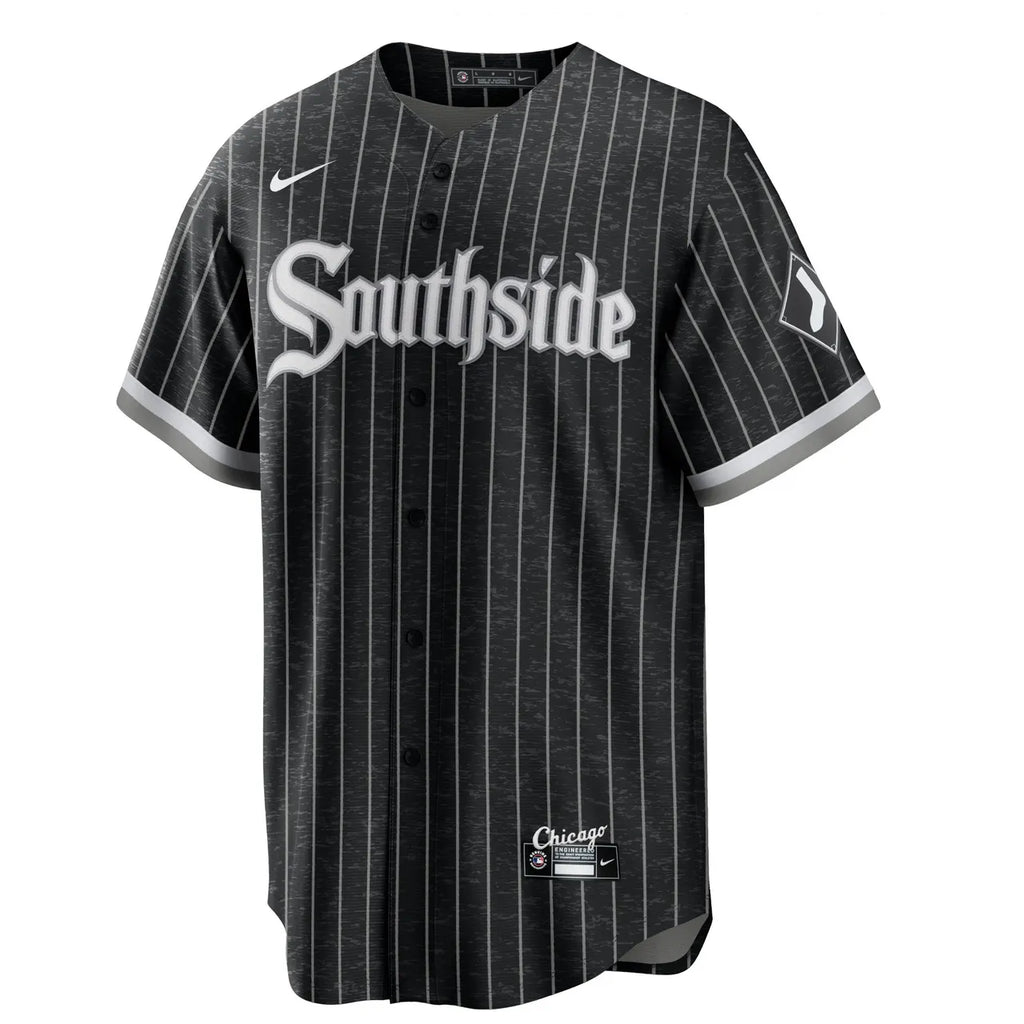 Nike White Sox Robert Jr Jersey - Hình 3