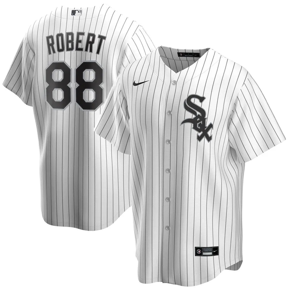 pinstripe Nike Robert White Sox Jersey