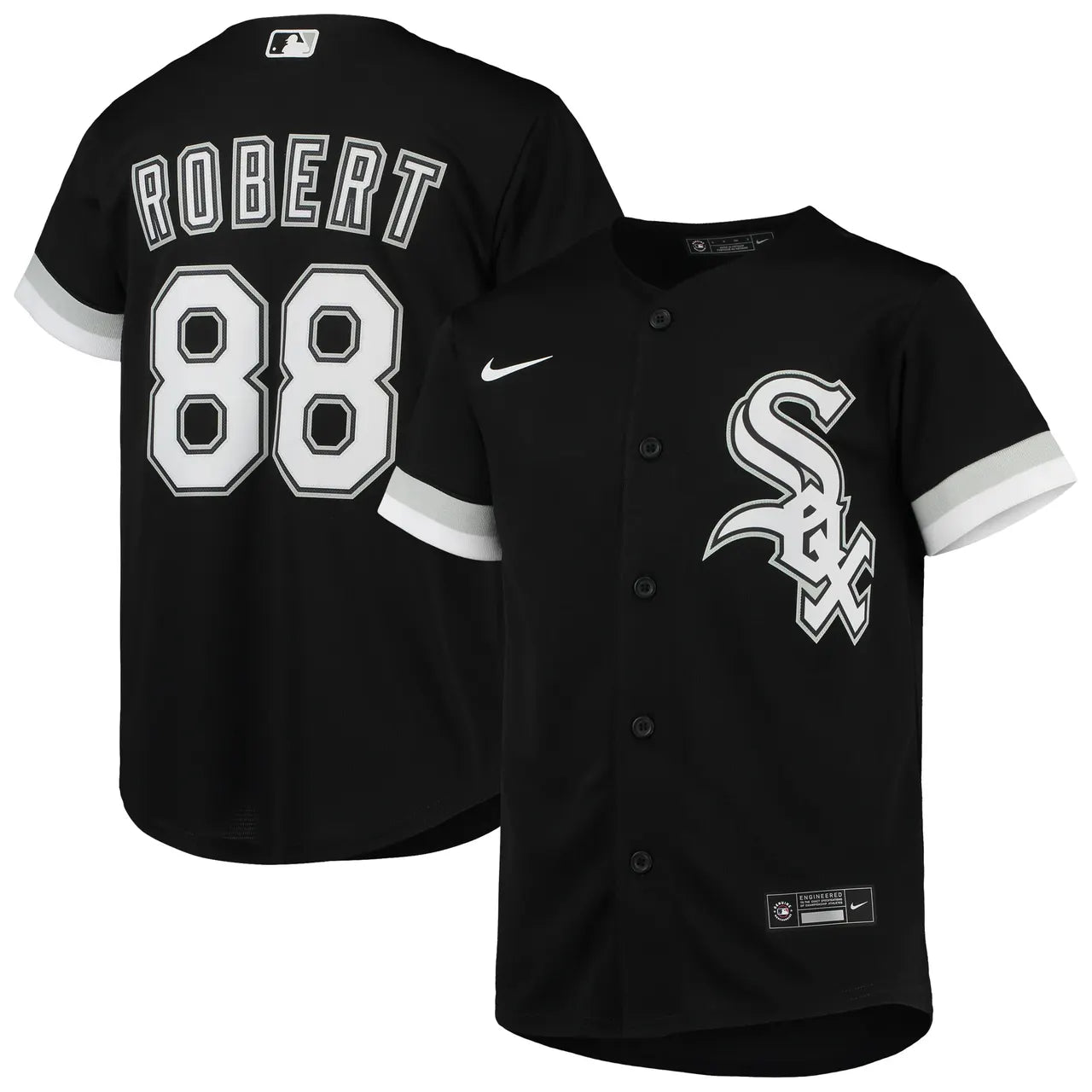 Robert White Sox Black Jersey