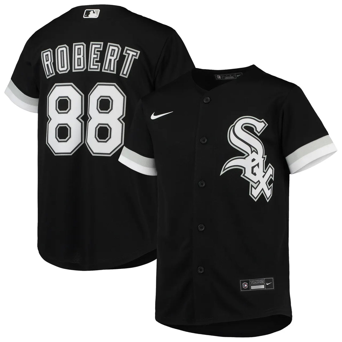 Robert White Sox Black Jersey - Hình 2