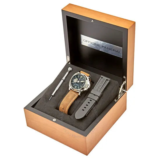 Panerai GMT Brown Leather - Hình 4