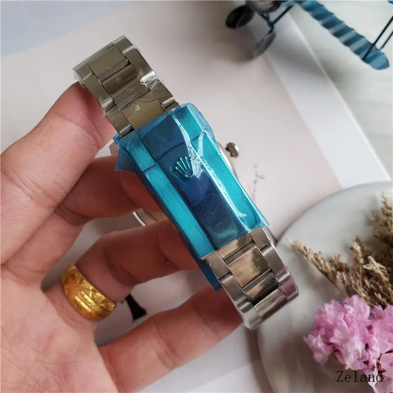Rolex Datejust Blue Dial - Hình 3