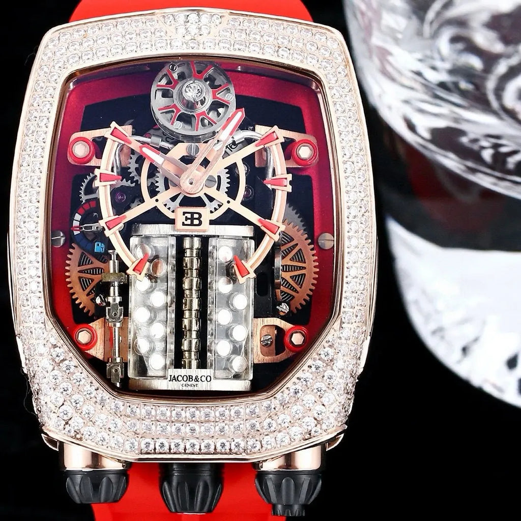 Jacob & Co. Red Bugatti - Hình 5