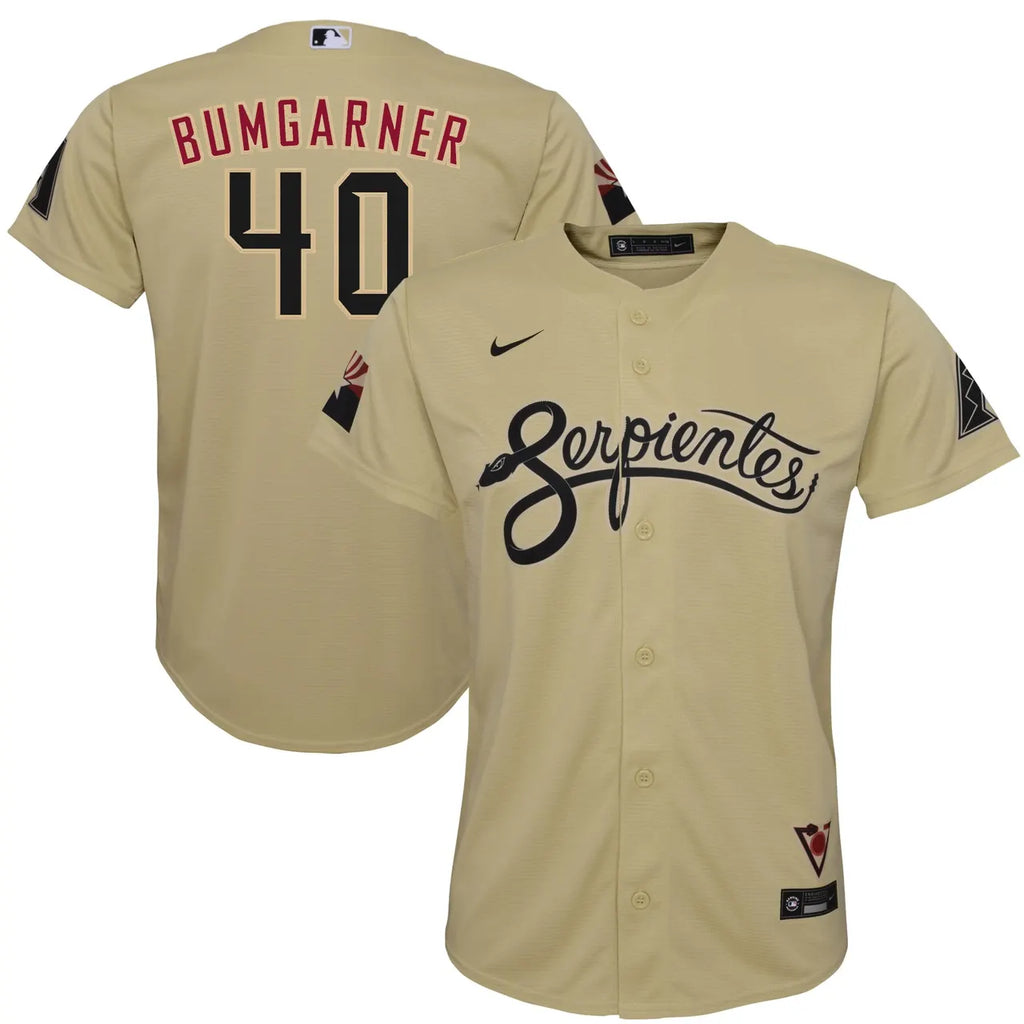 Bumgarner Serpientes Jersey Nike - Hình 2