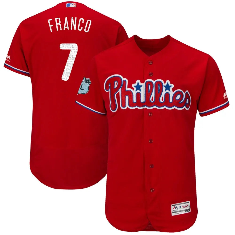 Franco Phillies Red Jersey