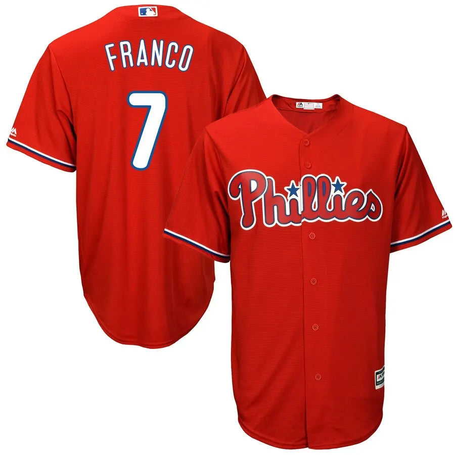 Franco Phillies Red Jersey
