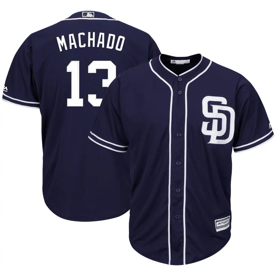 Machado Padres Navy Jersey