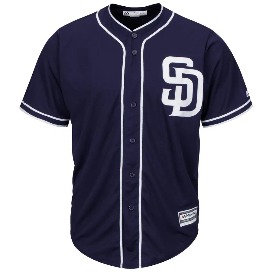 Machado Padres Navy Jersey - Hình 2