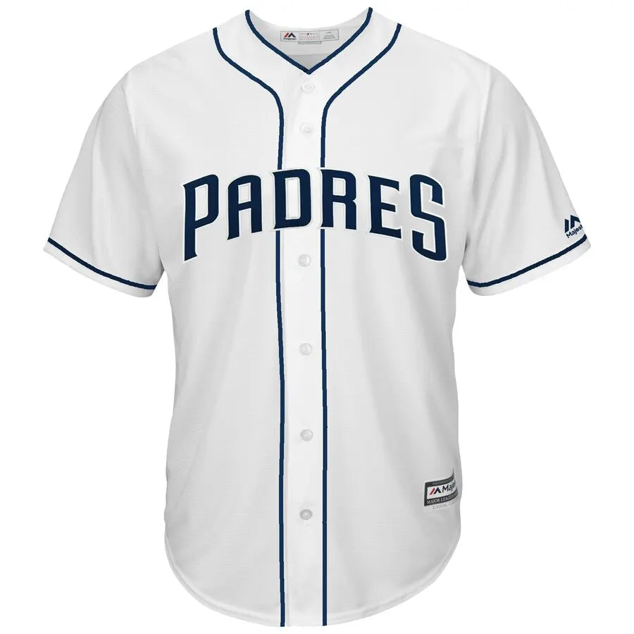 Majestic Machado Padres White Jersey - Hình 2