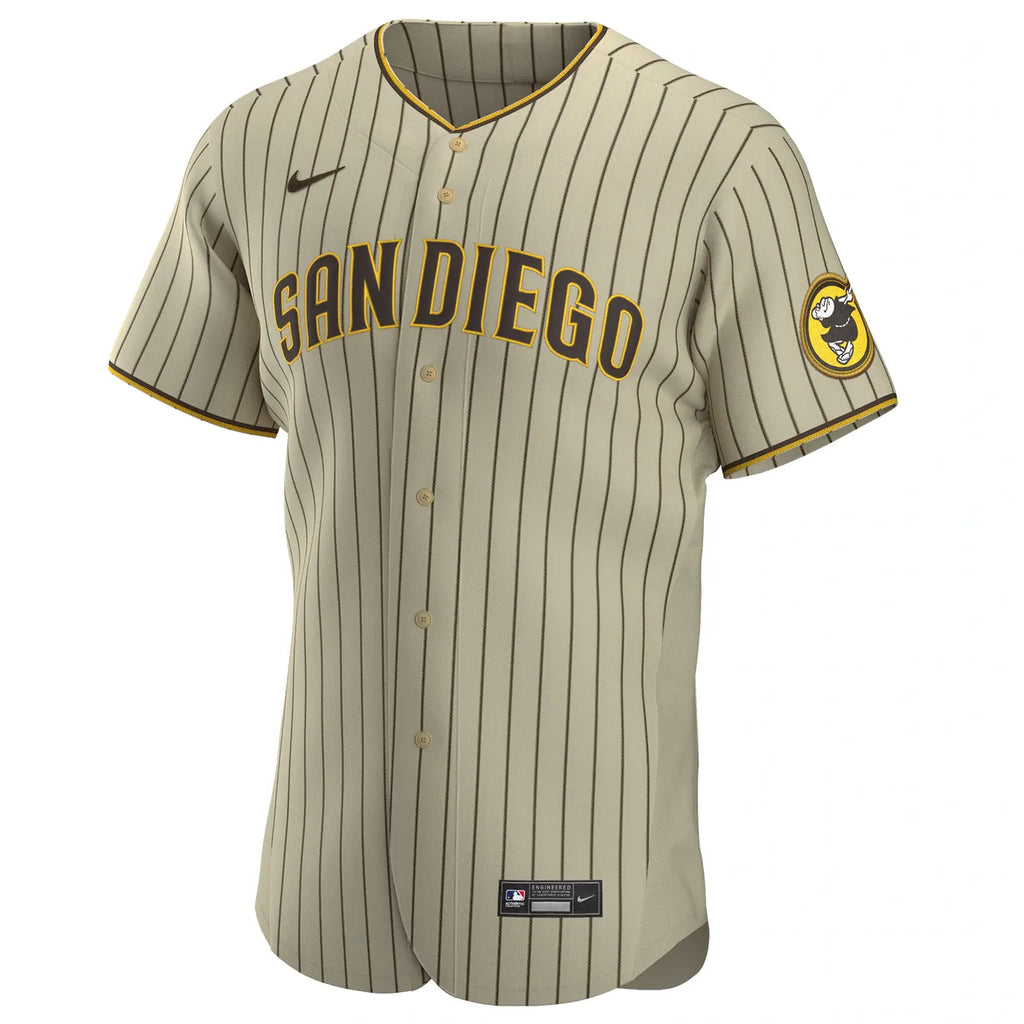 Machado Padres Tan Jersey - Hình 3