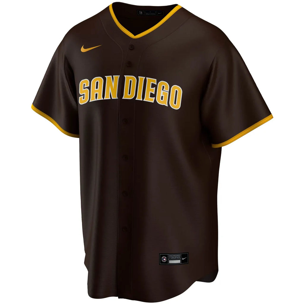 Machado Padres Brown Alt Jersey - Hình 3