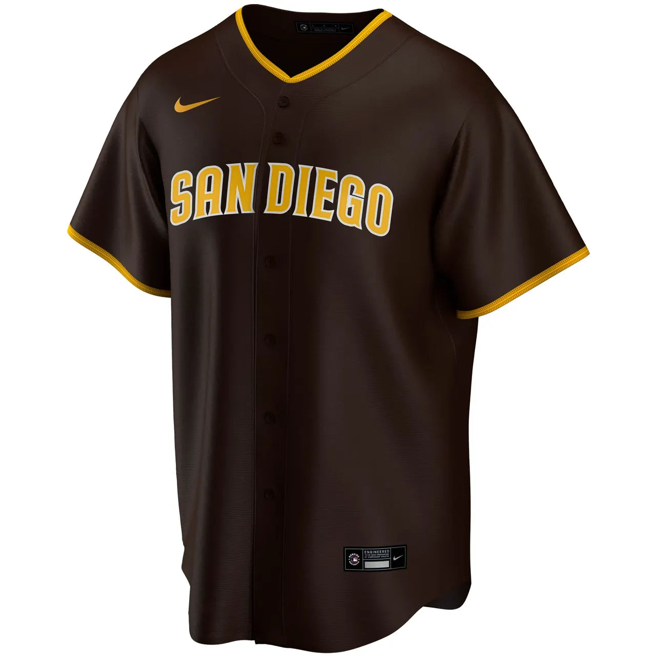 Machado Padres Brown Alt Jersey - Hình 3