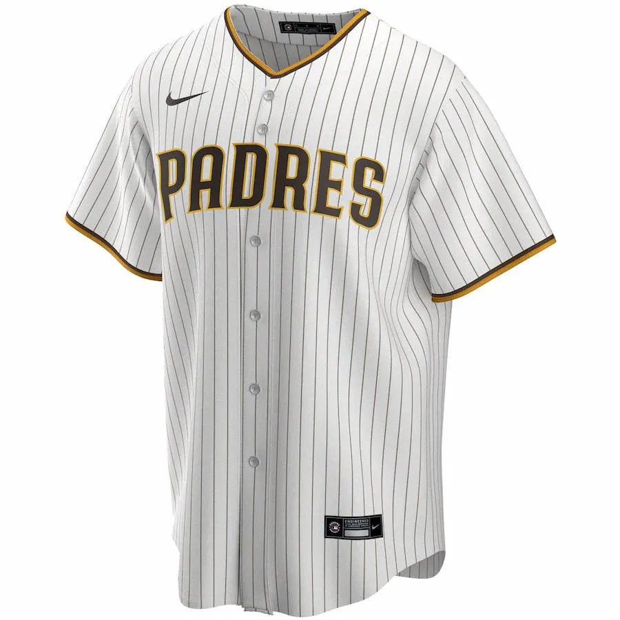 authentic Nike Machado Padres Pinstripe Jersey - Hình 2