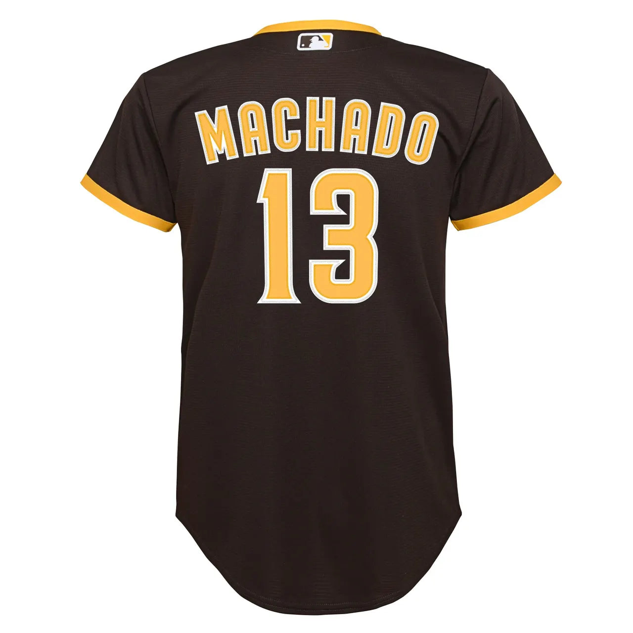 nike Machado Padres Brown Jersey - Hình 4