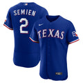 Semien Rangers Royal Blue Nike Jersey