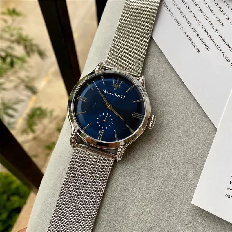 Maserati Blue Dial Mesh