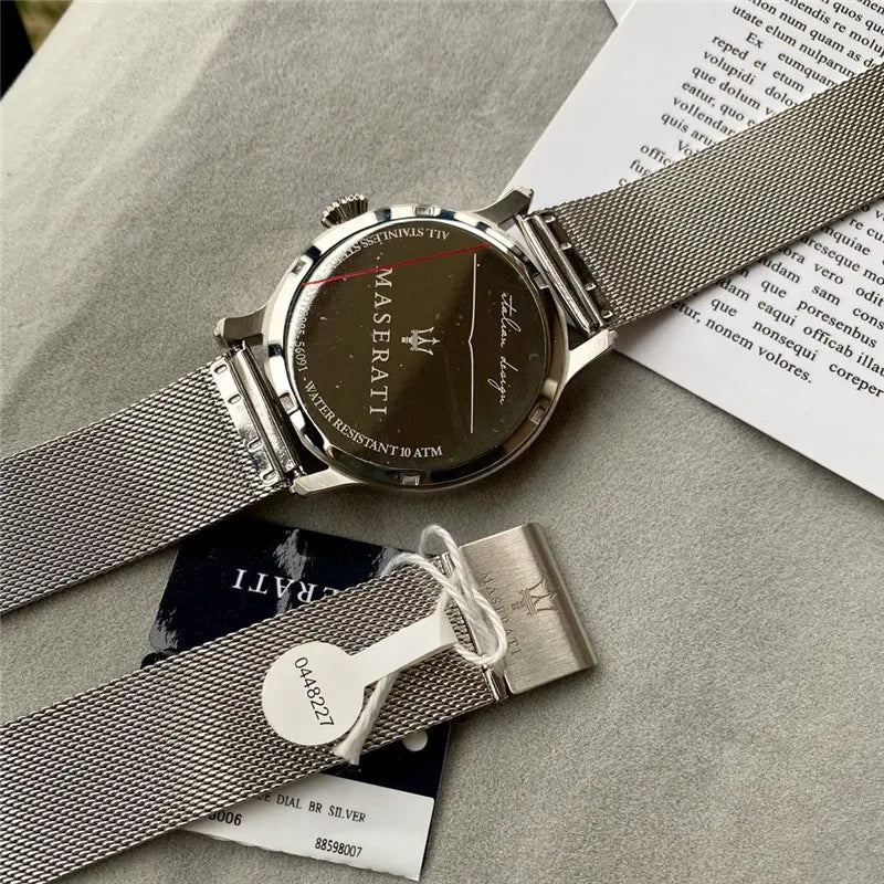 Maserati Blue Dial Mesh - Hình 3
