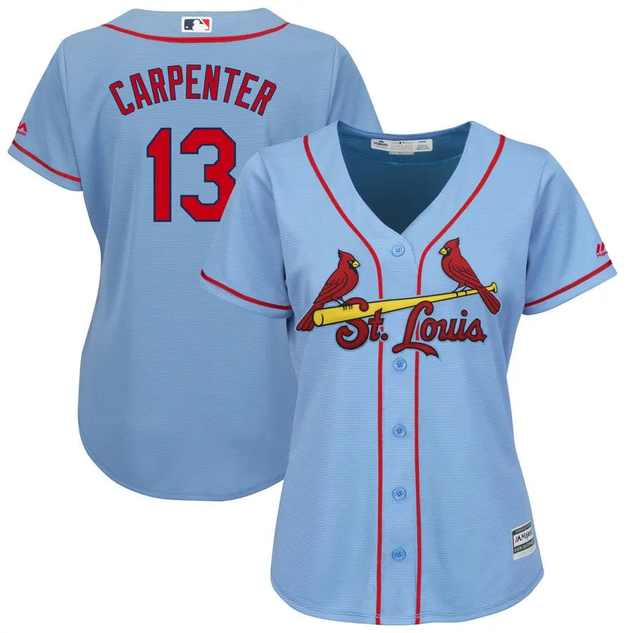 Carpenter Cardinals Light Blue Jersey