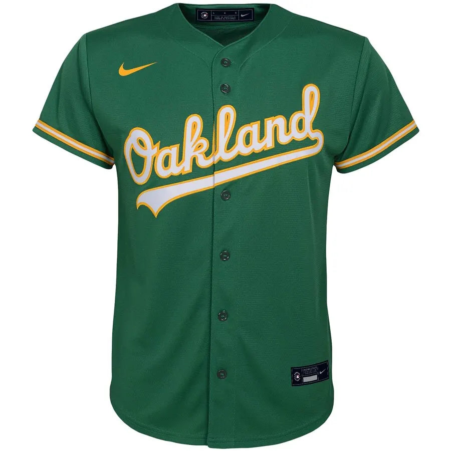 Chapman Oakland A's Green Jersey - Hình 2