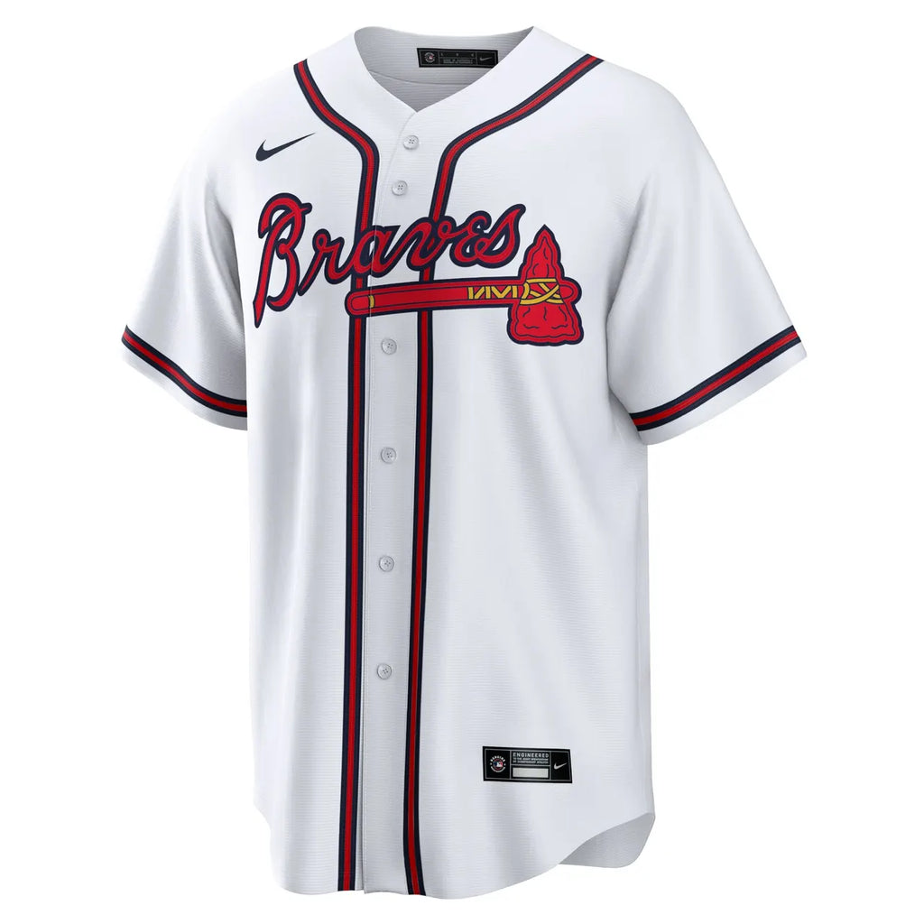 Matt Olson Braves Navy Jersey - Hình 6