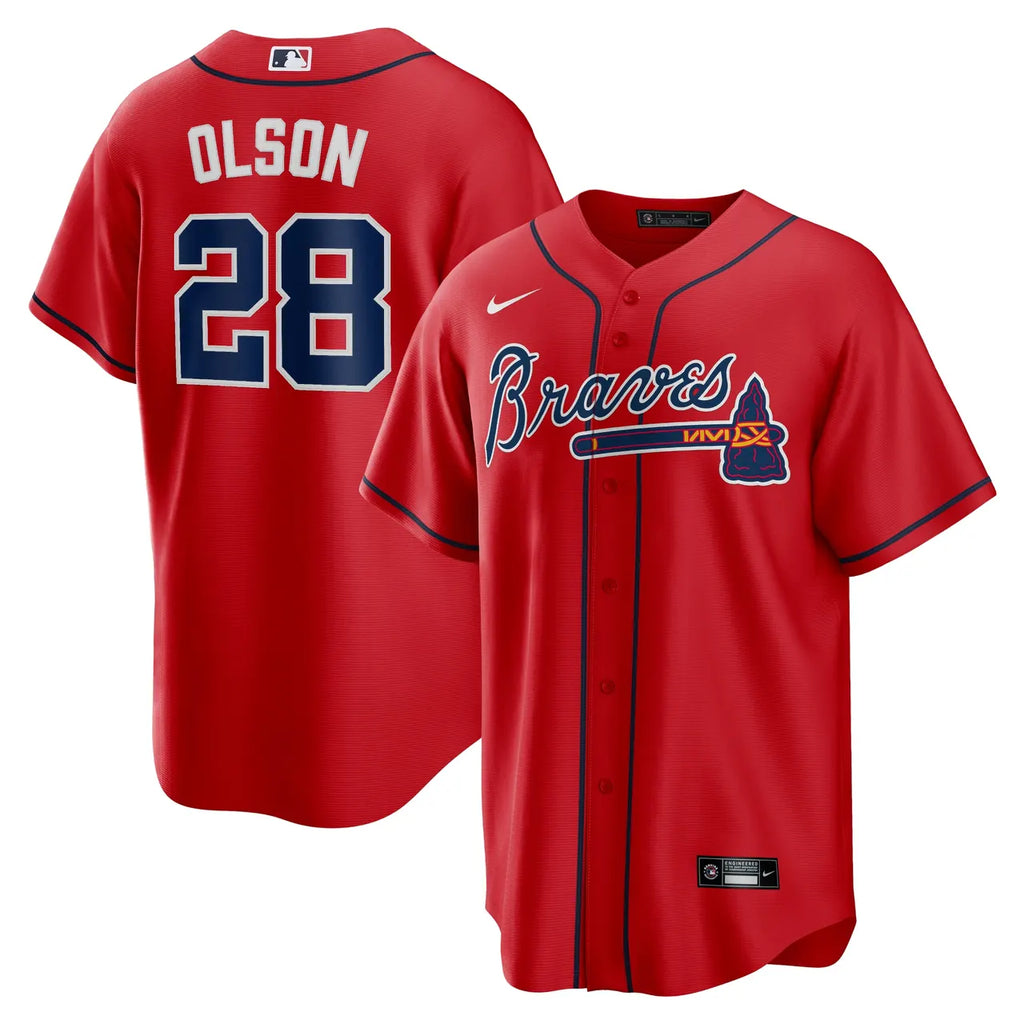 Matt Olson Braves Jersey - Hình 7