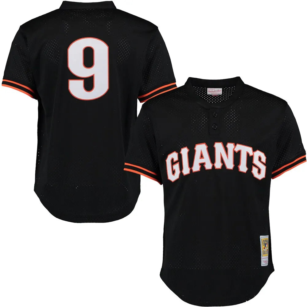 Giants Black Throwback Jersey mitchell