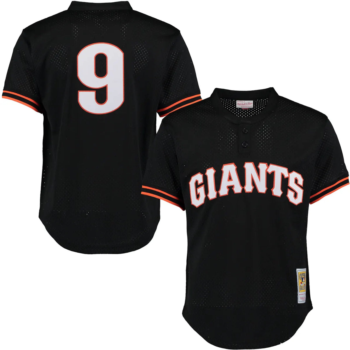Giants Black Mesh Jersey