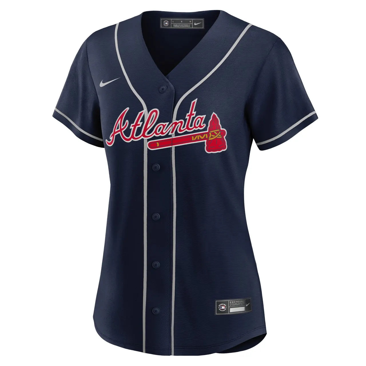 Fried Braves Navy Jersey