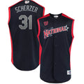 Scherzer Nationals Navy Jersey