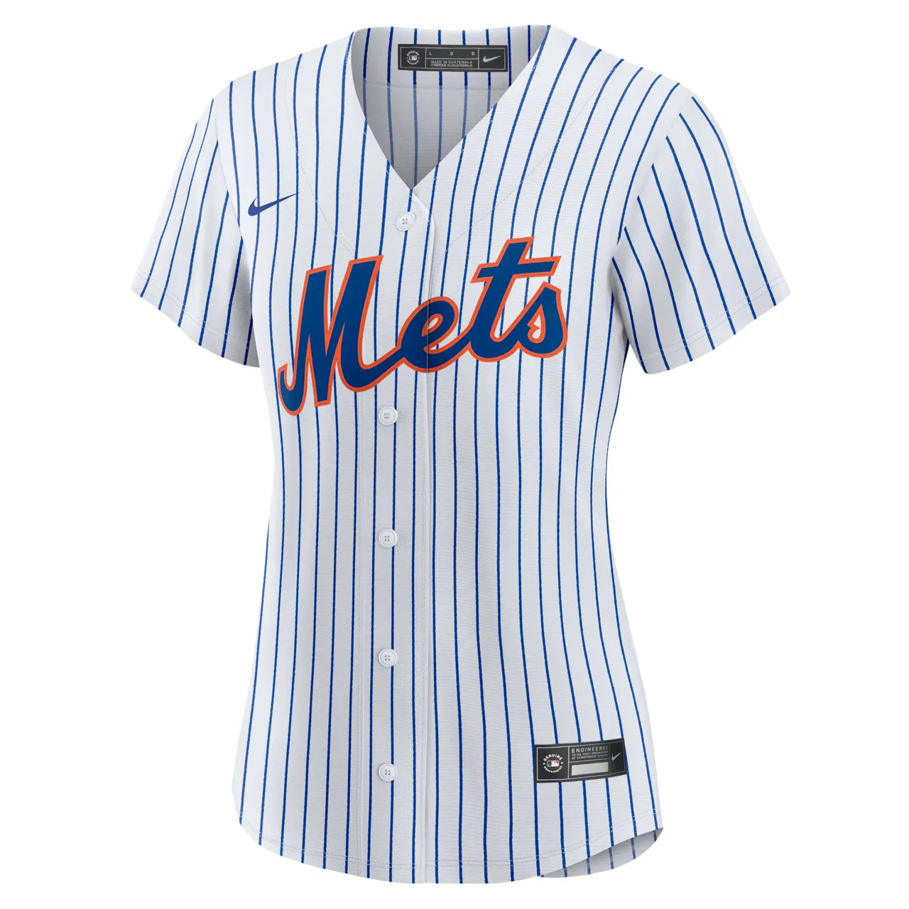 Nike Scherzer Mets Pinstripe Jersey - Hình 3
