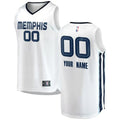 fanatics Grizzlies White Custom Jersey