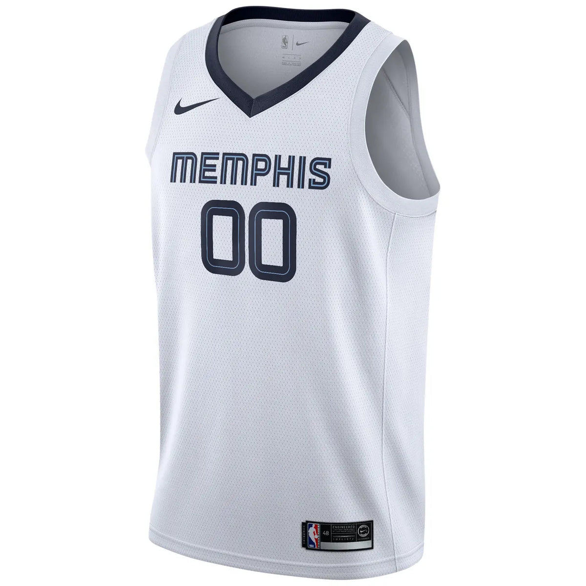 nike personalize Grizzlies White Custom Jersey - Hình 3