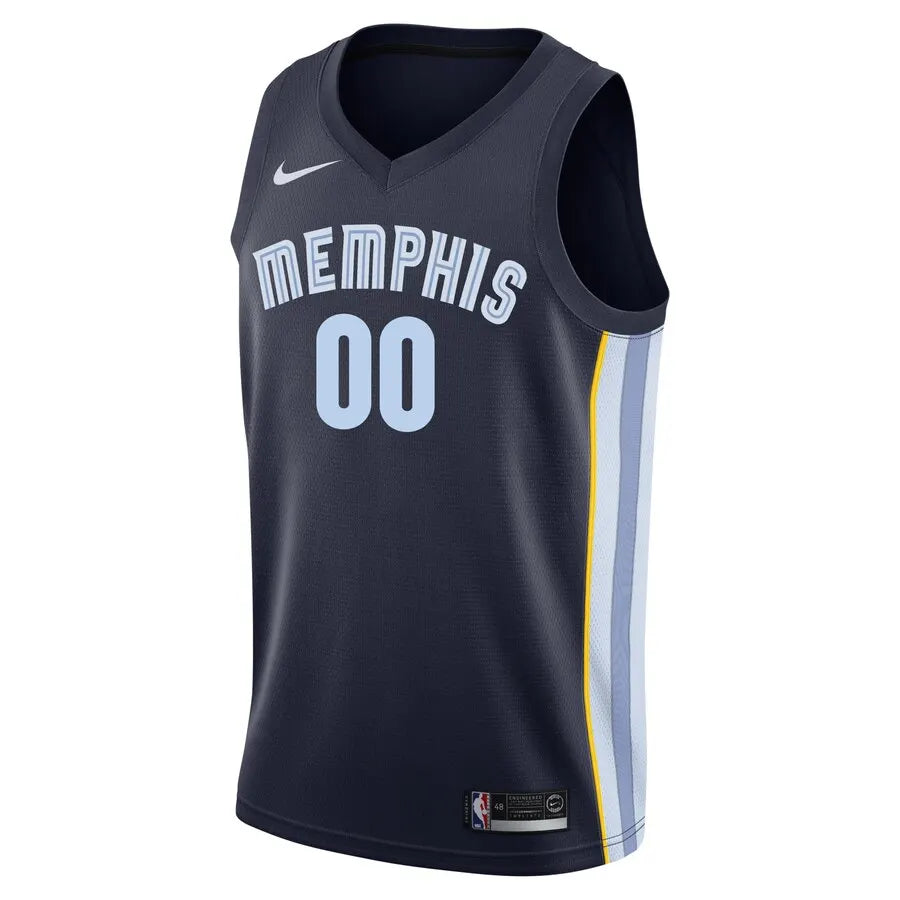 nike Grizzlies Navy Custom Jersey - Hình 2