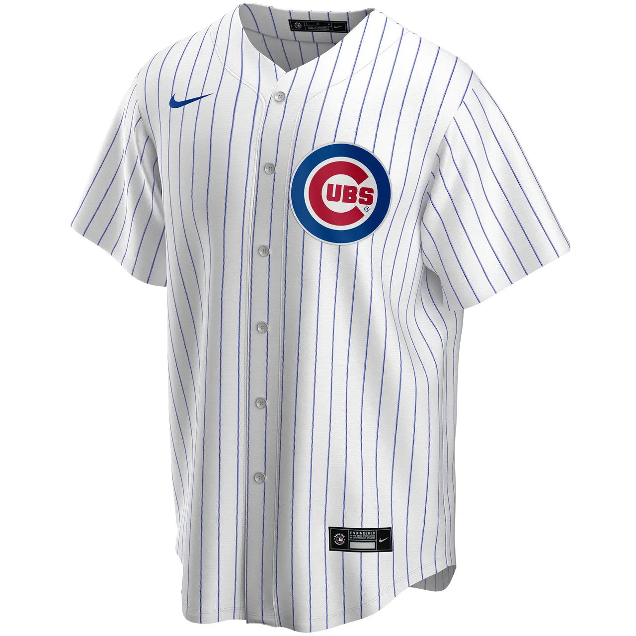 Cubs Pinstripe Custom Jersey - Hình 2