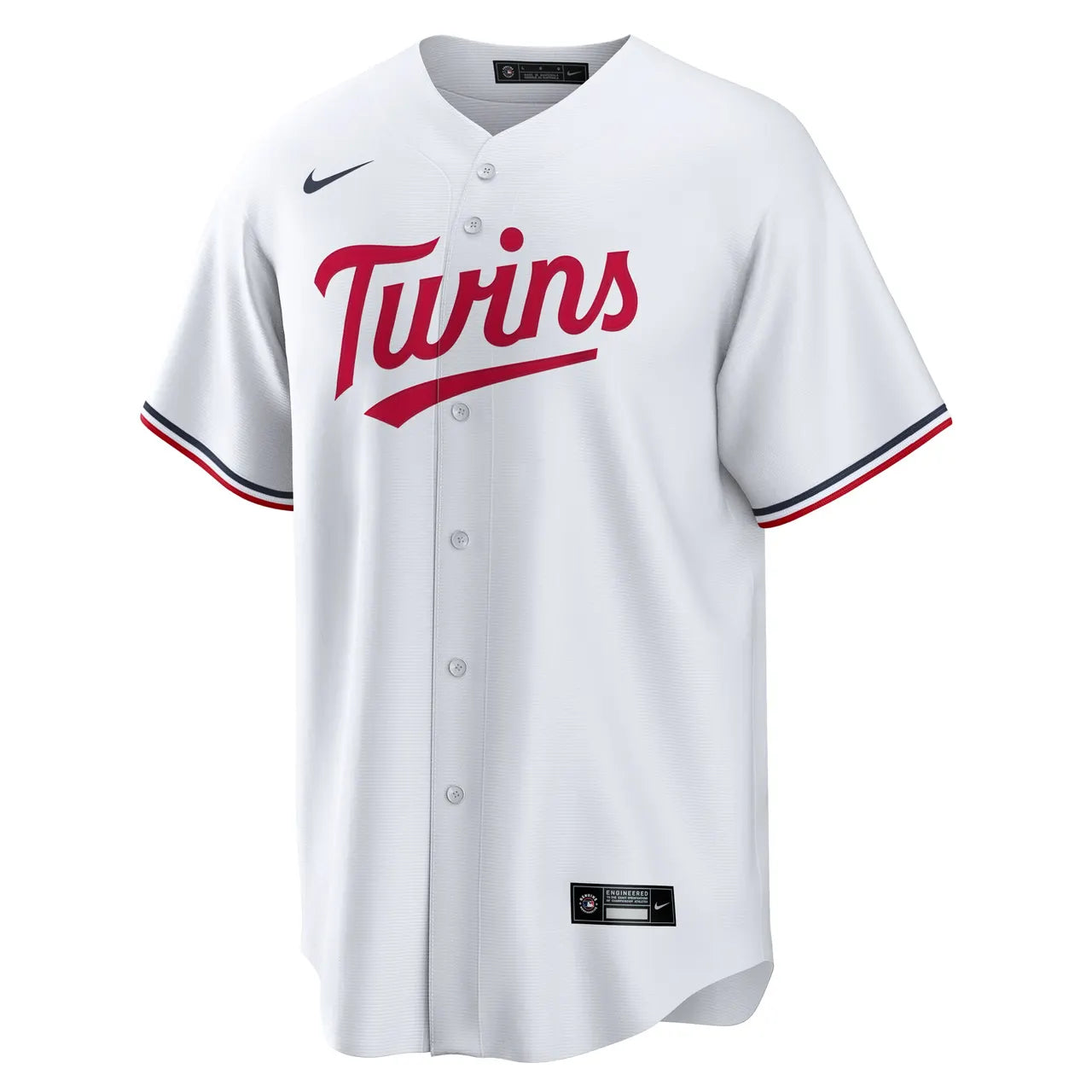 nike personalize Twins White Custom Jersey - Hình 2