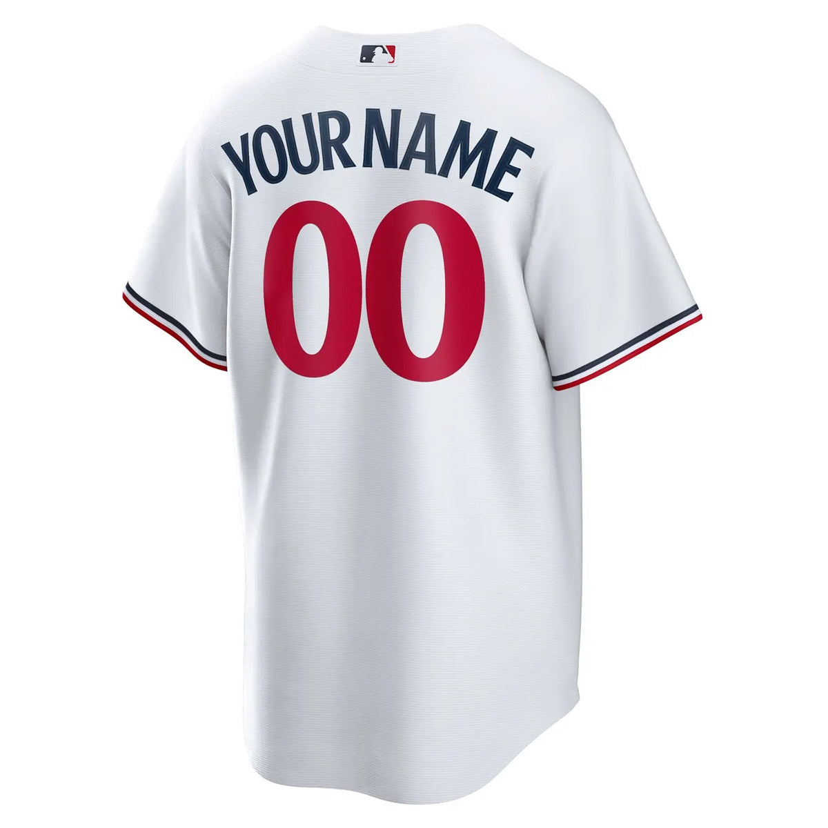 nike personalize Twins White Custom Jersey - Hình 3