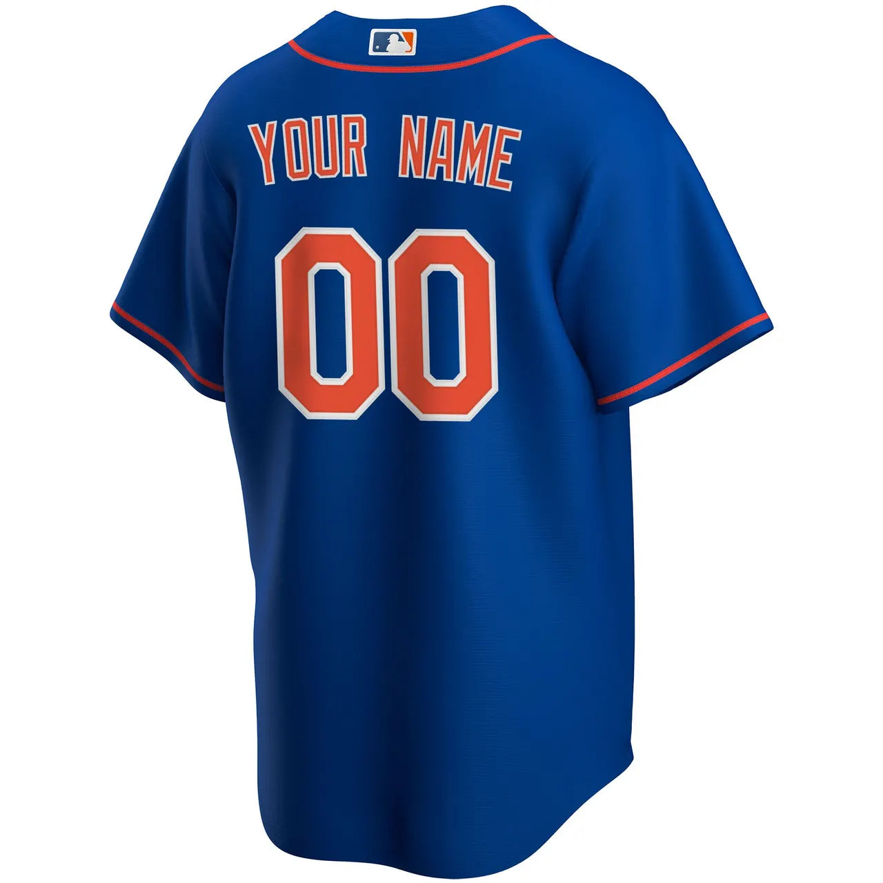 nike personalize Mets Royal Blue Custom Jersey - Hình 3