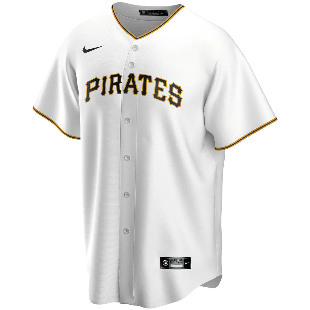 personalize Nike Pirates White Custom Jersey - Hình 2