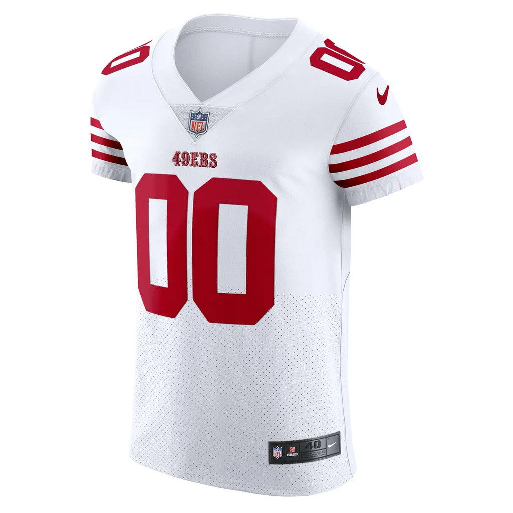49ers White Custom Jersey nike personalized - Hình 2