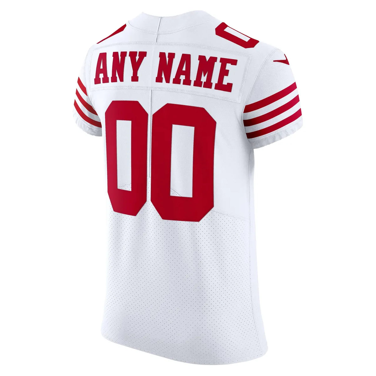 49ers White Custom Jersey nike personalized - Hình 3