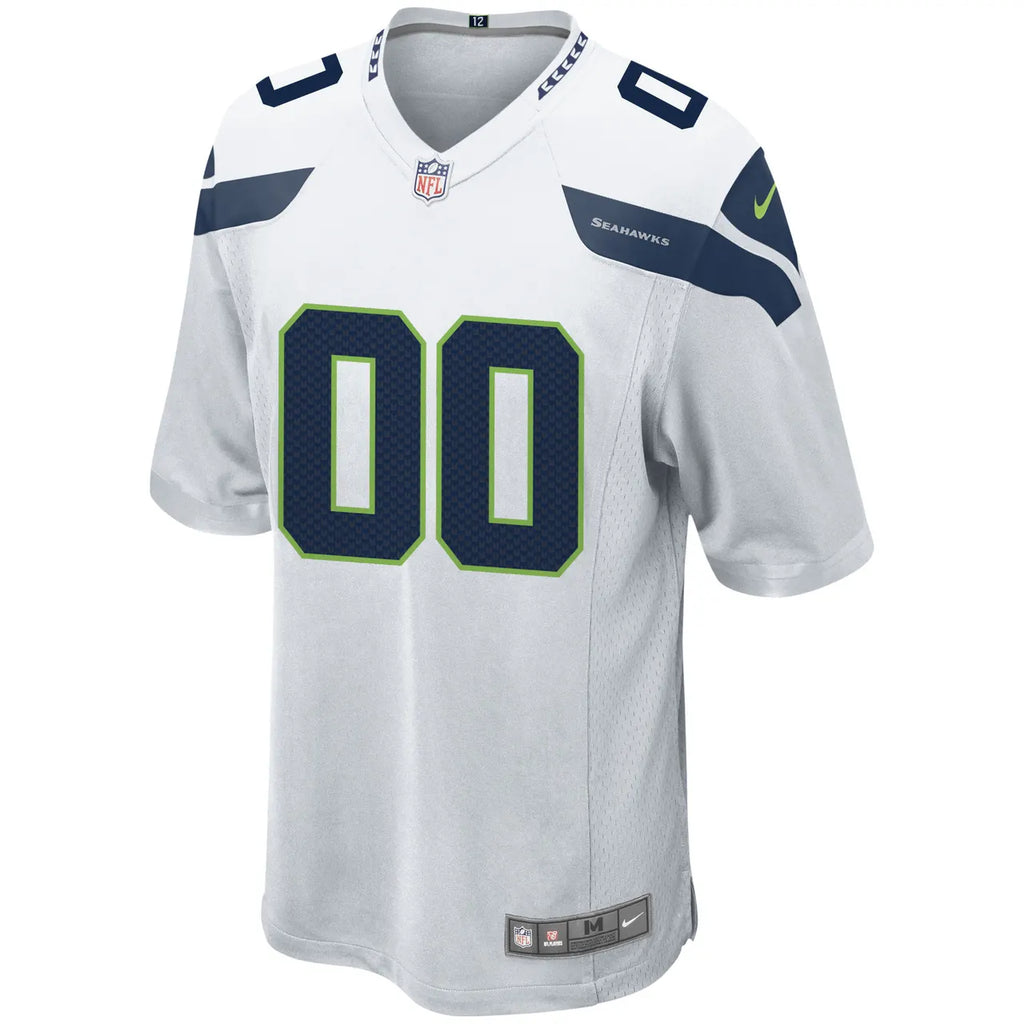 Seahawks White Alternate Jersey - Hình 2